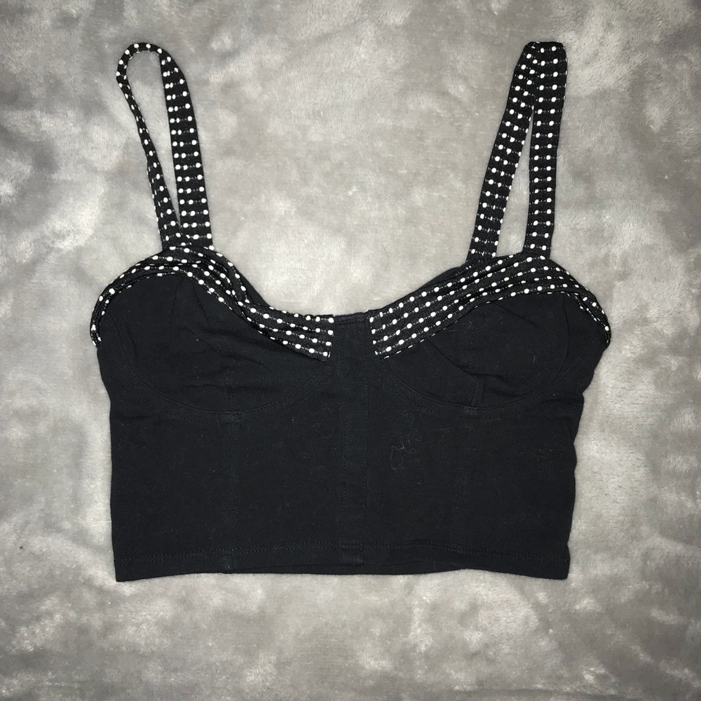Adorable Small Polka Dot Bralette!